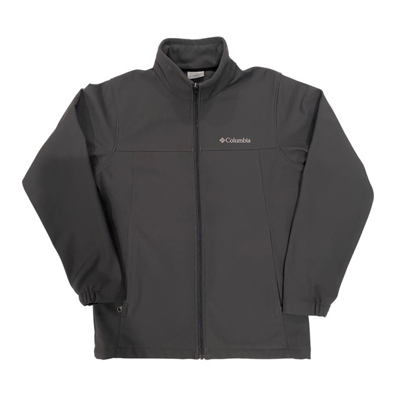 Columbia Other - Columbia Men’s Charcoal Fleece Softshell Jacket | Size Small